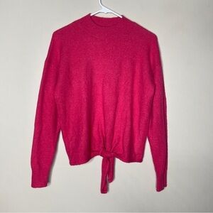 Loft Wool Sweater Ties In The Front XS